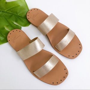 Joie Blush Bannerly Slide Sandals Sz 38.5